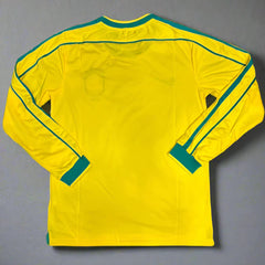 Brazil 1998 Home Retro Jersey FULL SLEEVE