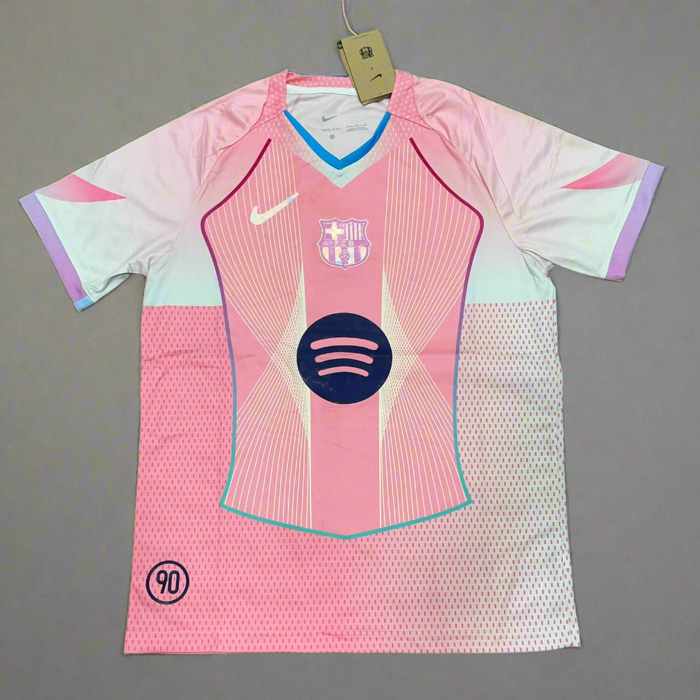 Pink barcelona jersey