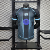 Barcelona Dark blue Jersey 25 26 Season PLAYER VERSION