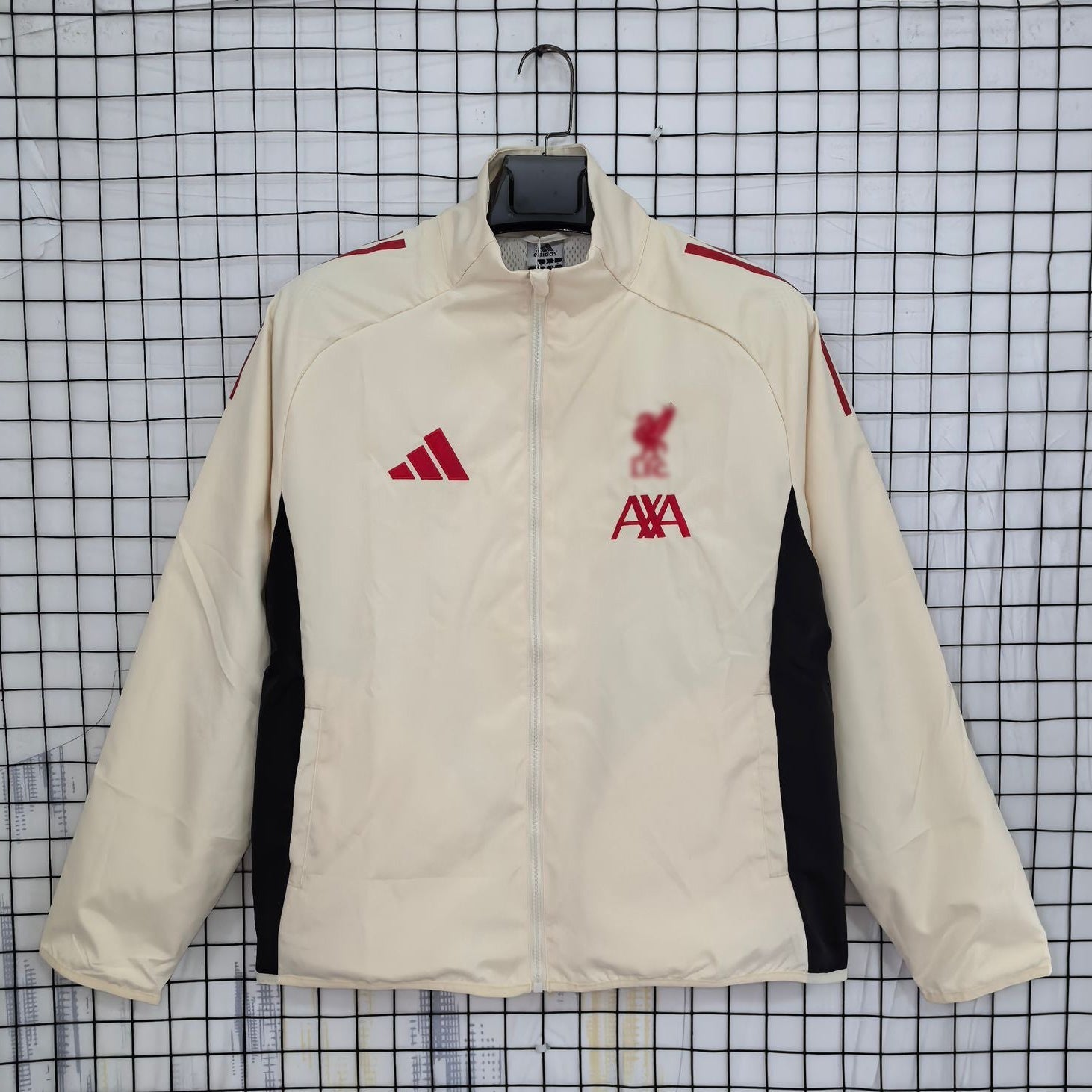 Liverpool Cream Windbreaker 25 26 Season