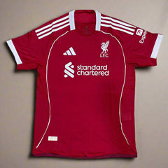 Liverpool Home Jersey 25 26 Player version