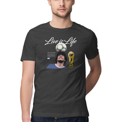 Diego Maradona “Live is Life” Tribute Unisex T-Shirt