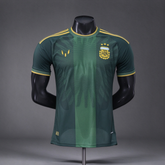 Argentina MESSI Farewell Jersey Green Edition PLAYER VERSION