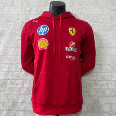 Scuderia Ferrari 2025 Team Red Hoodie