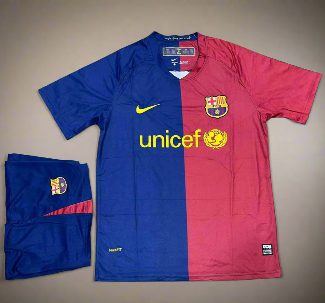 FCB 2009 CL Final Home Retro Jersey [SET]