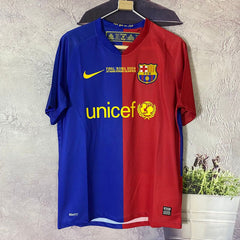 FCB 2009 Champions League Final Home Retro Jersey