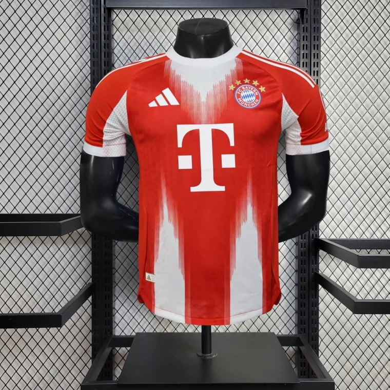 Bayern Munich Home 25 26 Season PLAYER VERSION