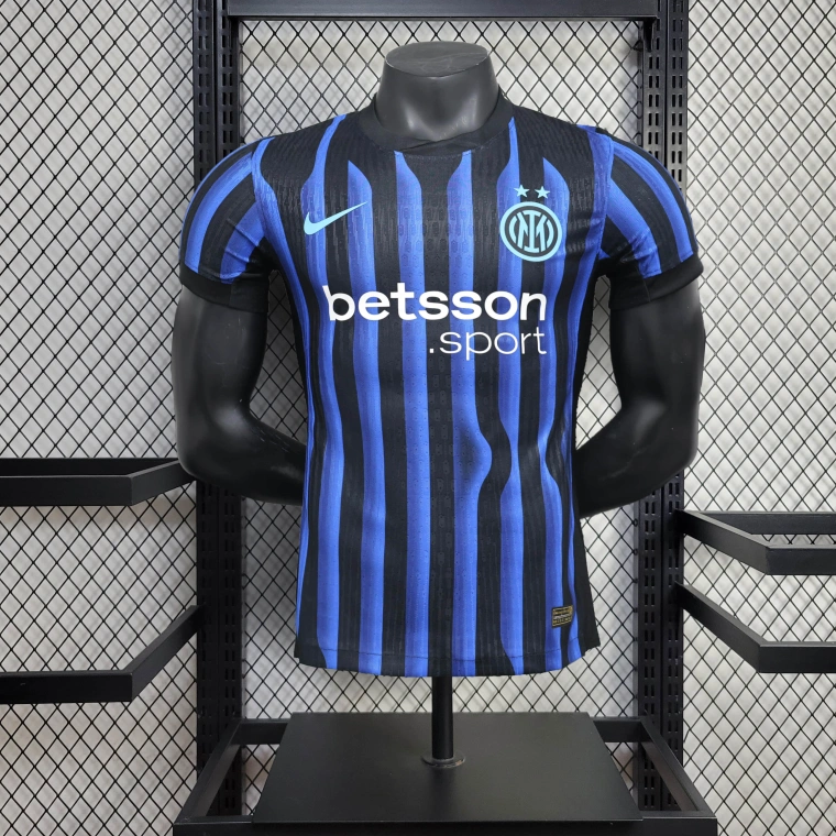 Inter Milan Jersey Home 25 26 Season PLAYER VERSION