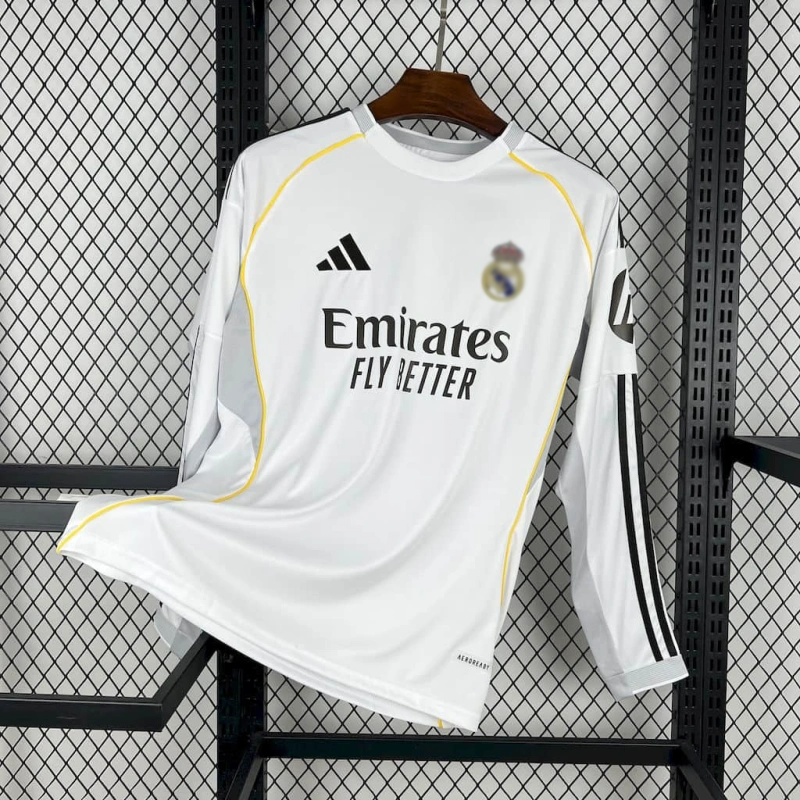 RL Madrid Home Jersey 25 26 Season FULL SLEEVE