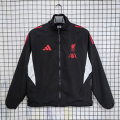 Liverpool Black Windbreaker 25 26 Season