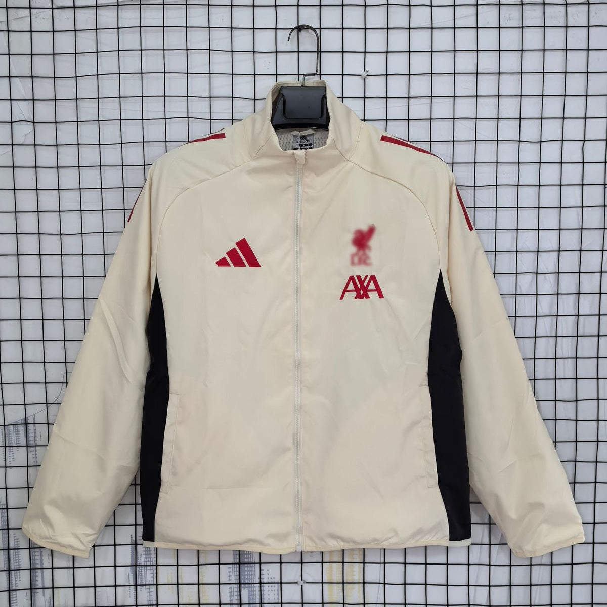 Liverpool Cream Windbreaker 25 26 Season