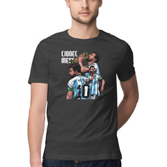 Lionel Messi World Cup Champion Graphic Unisex T-Shirt