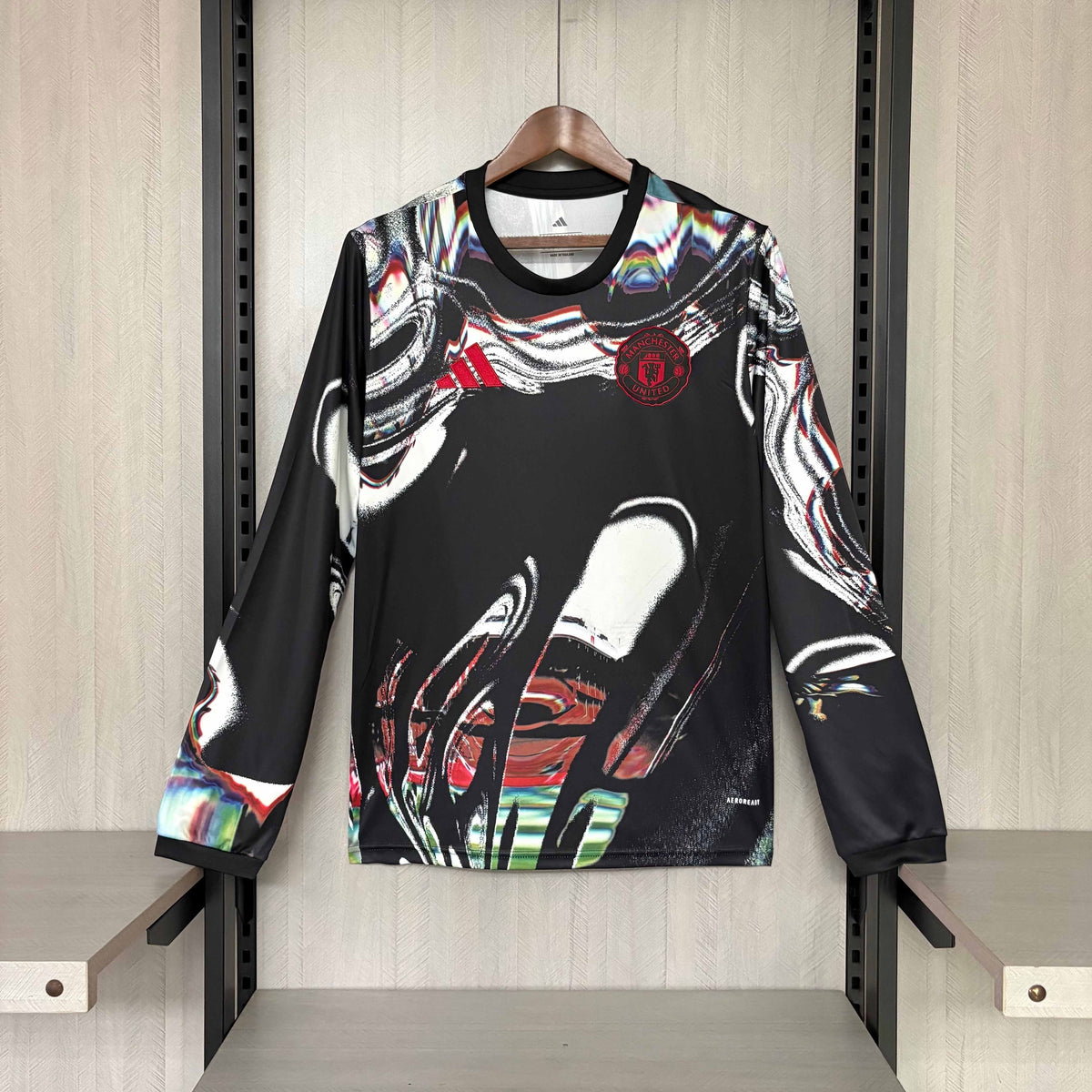 Manchester United Pre Match Jersey 25 26 Season FULL SLEEVE