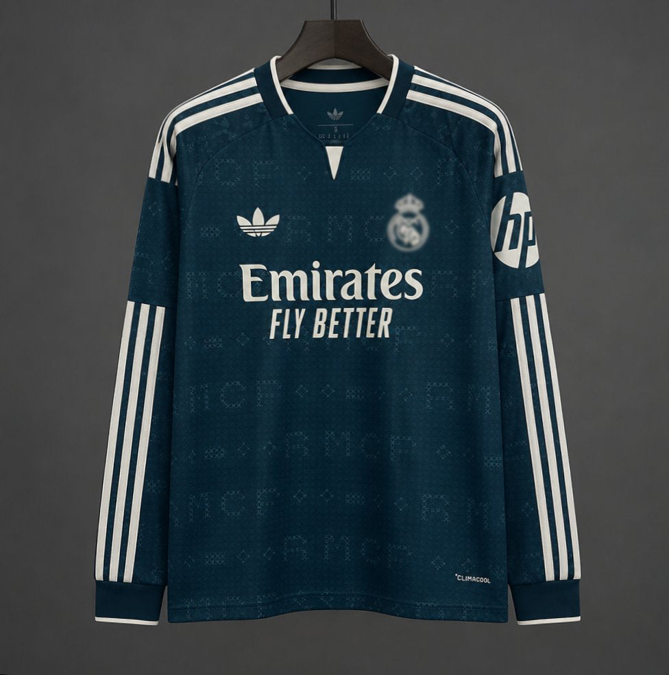 Real Madrid Jersey Away 26 27 Season FULL SLEEVE