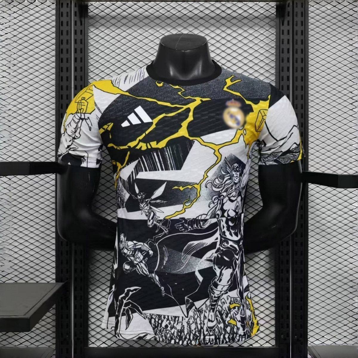 RL Madrid x Marvel Pre Match Jersey PLAYER VERSION