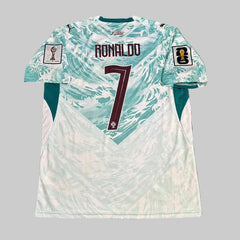 Portugal RONALDO 7 Away Jersey World Cup 2026 With FIFA WC Patch