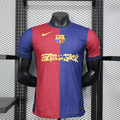 Barcelona Travis Scott Home Limited Edition Jersey PLAYER VERSION