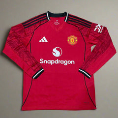 Manchester United Jersey Home 25 26 Season FULL SLEEVE